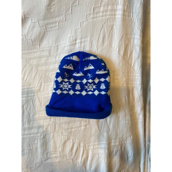 Chicago Blue Acrylic Knit Cap - Picture 2 of 3